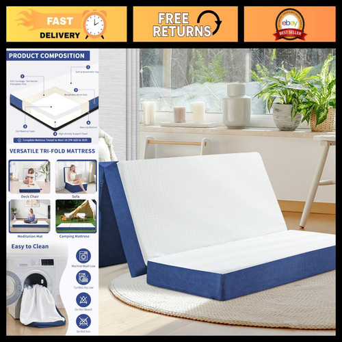 Folding trifold mattress - trifold,