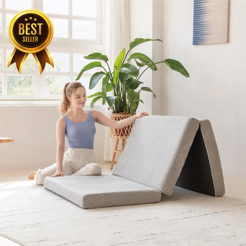 Single trifold mattress - single,