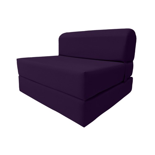 Purple sleeper chair - chair, folding