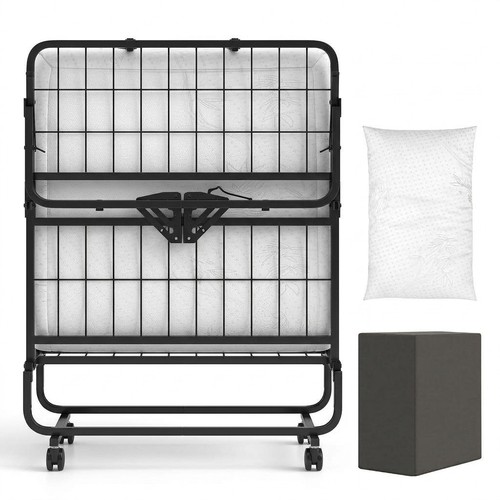 Twin folding bed - folding, 5‑inch