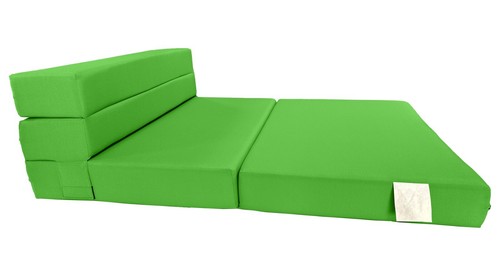 Twin folding foam mattresses - folding,