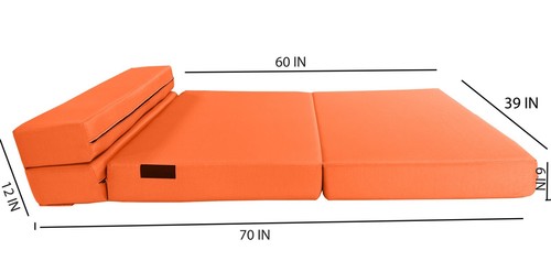 Lounger folding foam mattress - lounger,