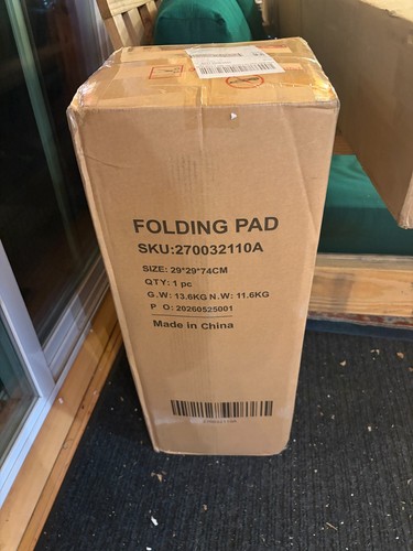 Queen sized tri fold - queen, 6''