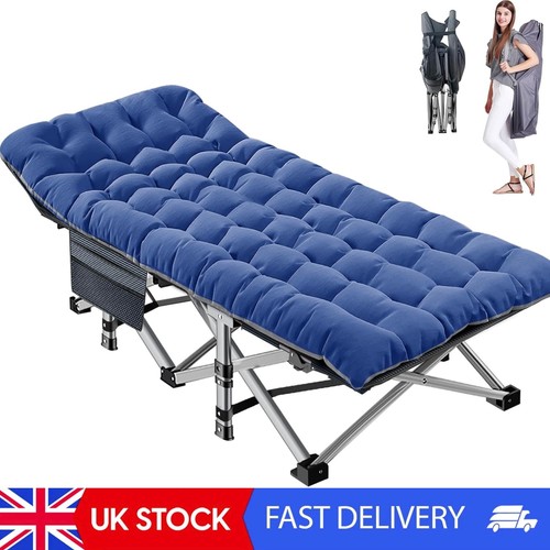 Camp bed with mattress - bed,