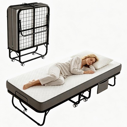 Folding rollaway bed 75x31 - rollaway, 75x31"