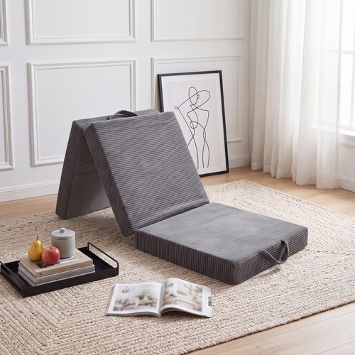 Tri fold memory foam mattress - memory,