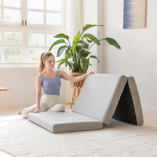 Single trifold mattress 4 - single,