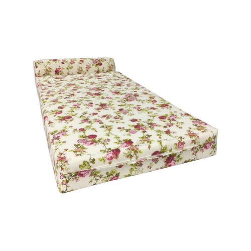 Rose white sleeper chair - white,
