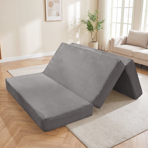 Tri fold mattress memory - 6'', tri-fold