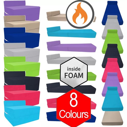 Fold out single chair bed - chair,