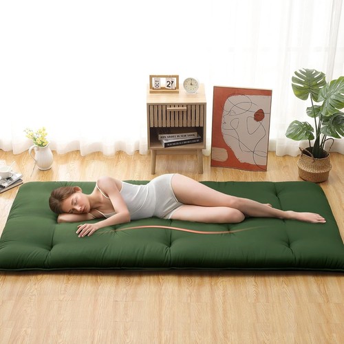 Portable roll futon floor - roll, up